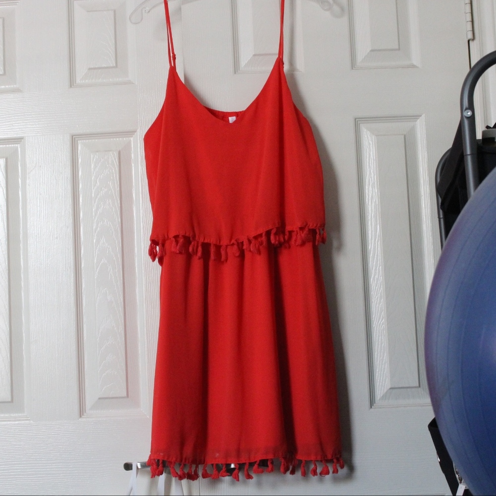 Xhilaration Tassel Sundress